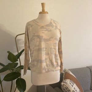Camo Light Weight Sweater